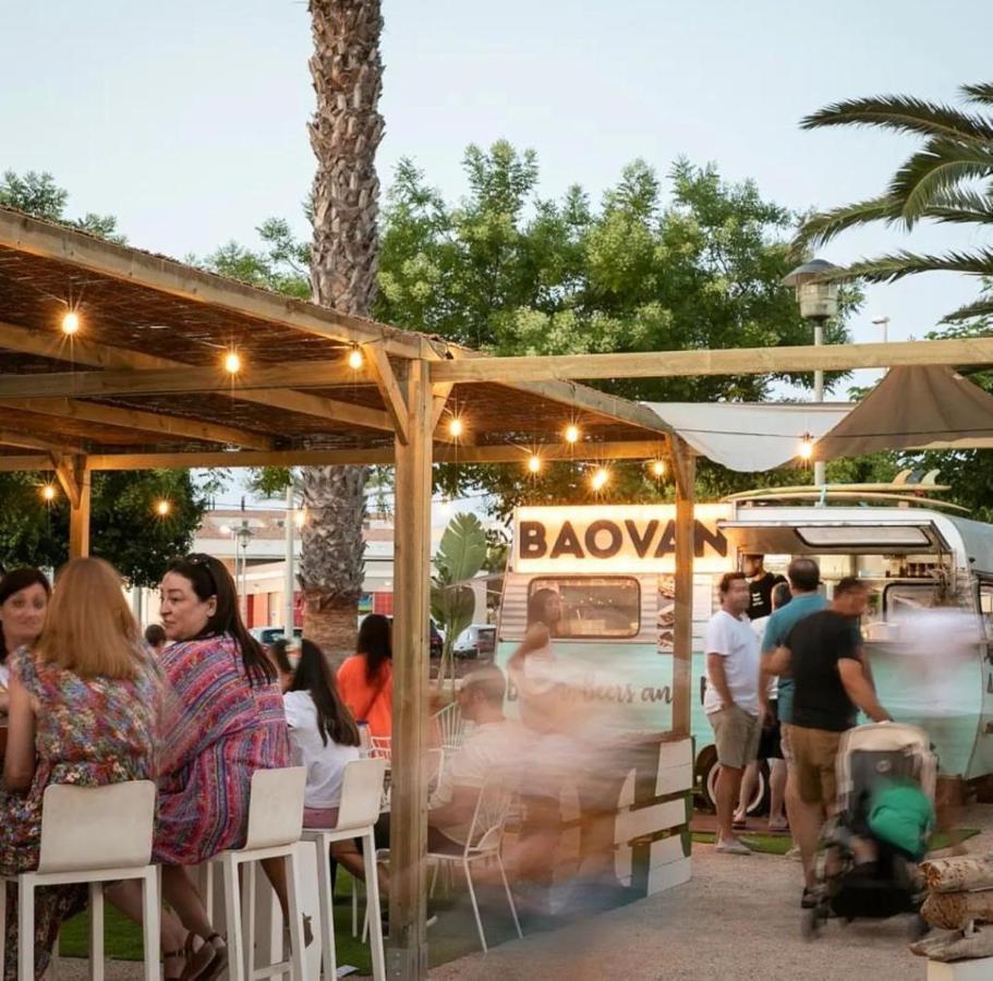 Apto Con Piscina En La Playa Cerca De Vlc Con Ac Puçol Zewnętrze zdjęcie